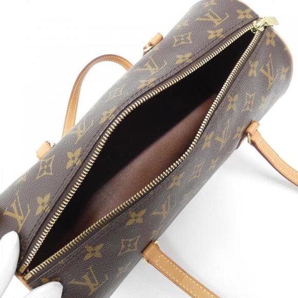 LOUIS VUITTON Brown Monogram Pouch - Picture 8 of 9